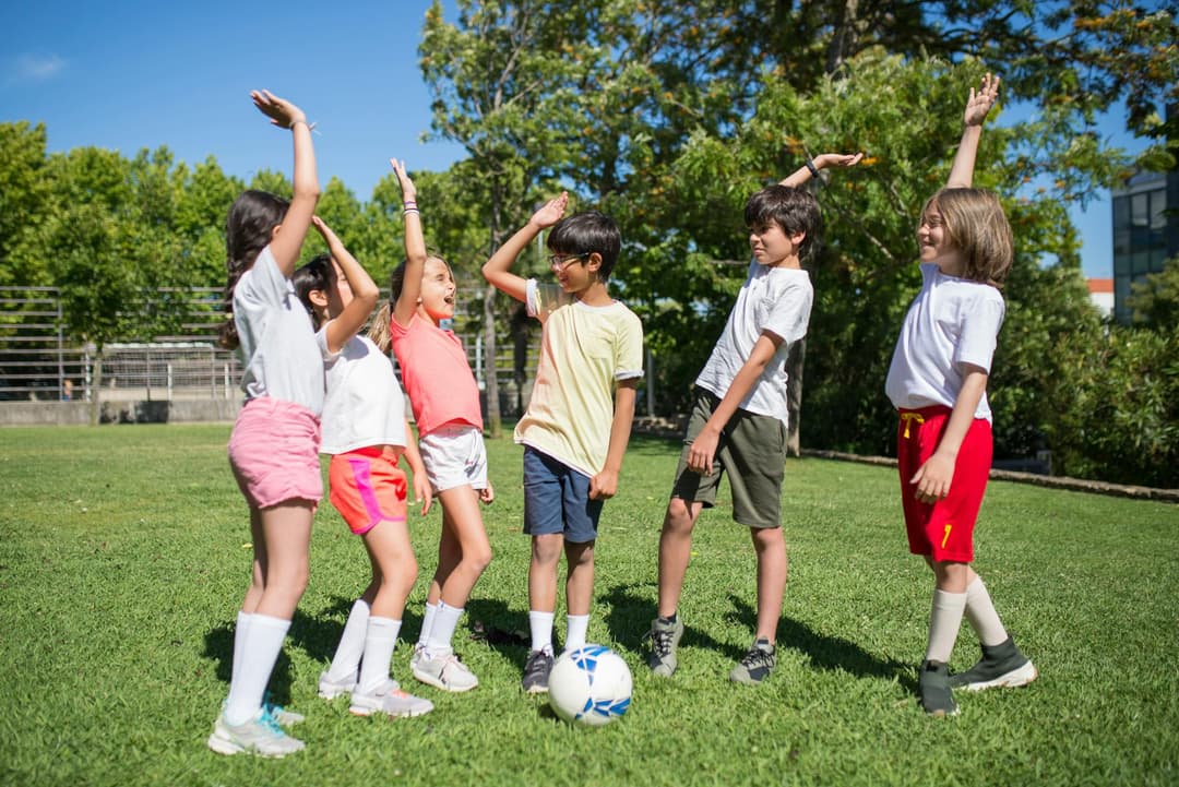 Players enjoying a pickup game